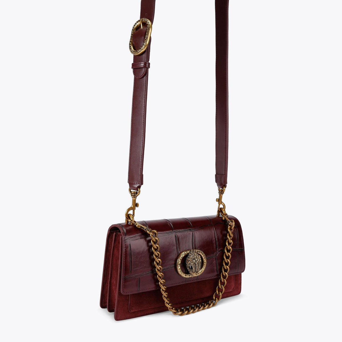 KG Chelsea East West Bag - Burgundy