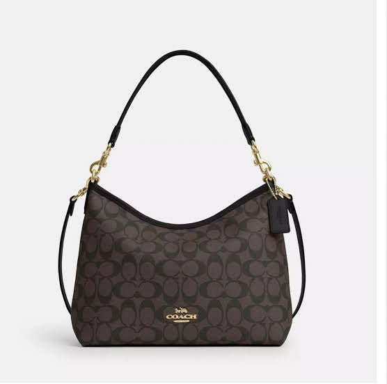 Coach Laurel Shoulder Bag - Coffee Brown