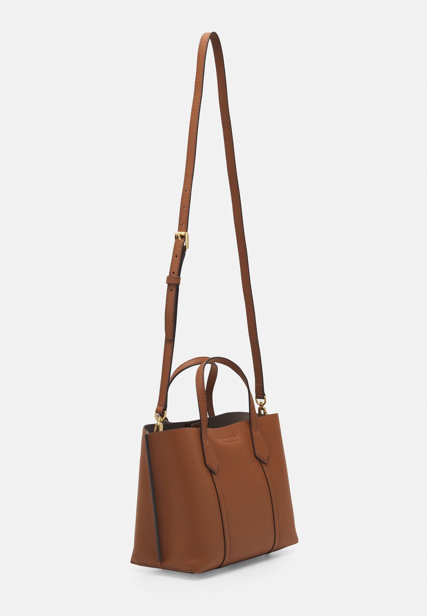 Tory Burch Small Perry Triple Compartment Tote Bag - Light Umber