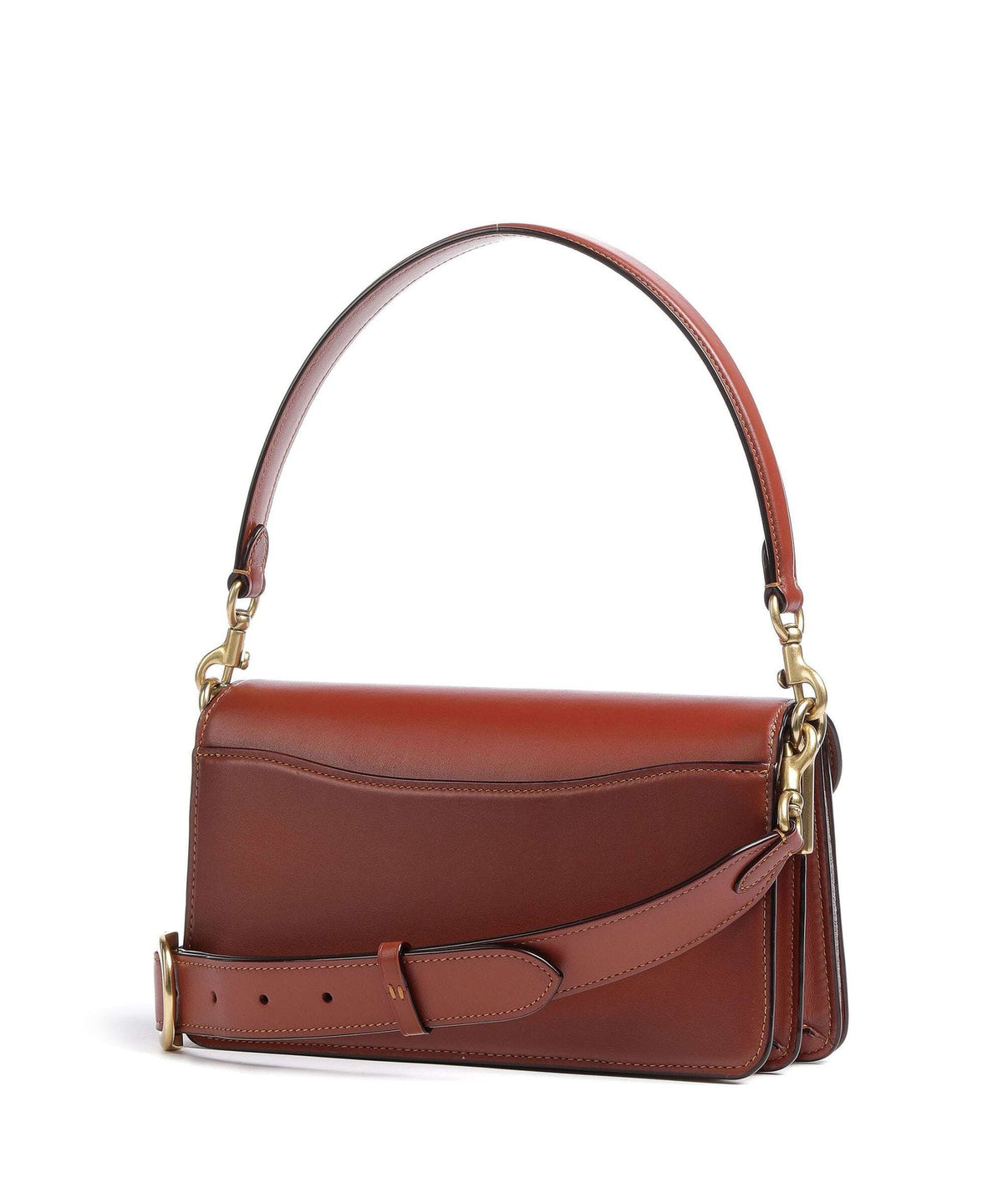 Coach Tabby 26 Signature Canvas Shoulder Bag - Tan Rust