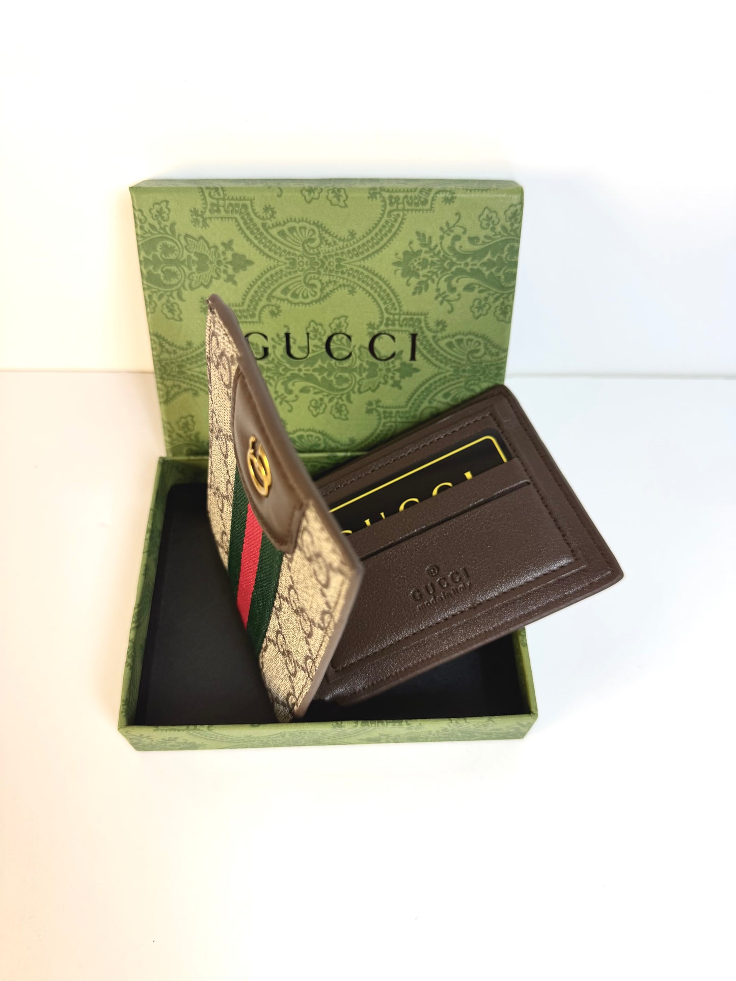 Gucci Ophidia Bi-fold in GG Monogram Fabric Men’s Wallet