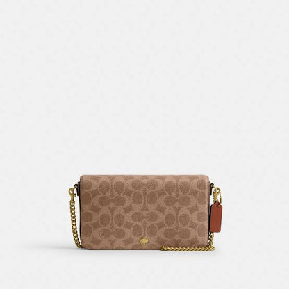 Coach Mila 2-in-1 Crossbody Bag + Cardholder - Brown Canvas Signature