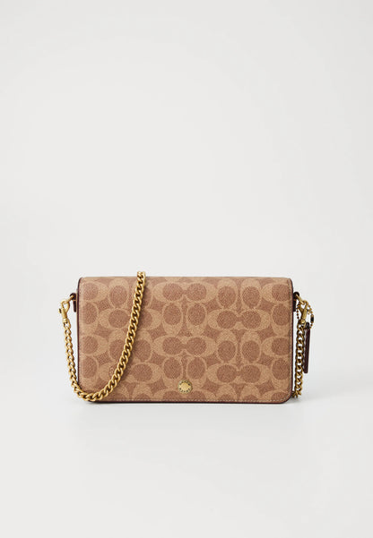 Coach Mila 2-in-1 Crossbody Bag + Cardholder - Brown Canvas Signature