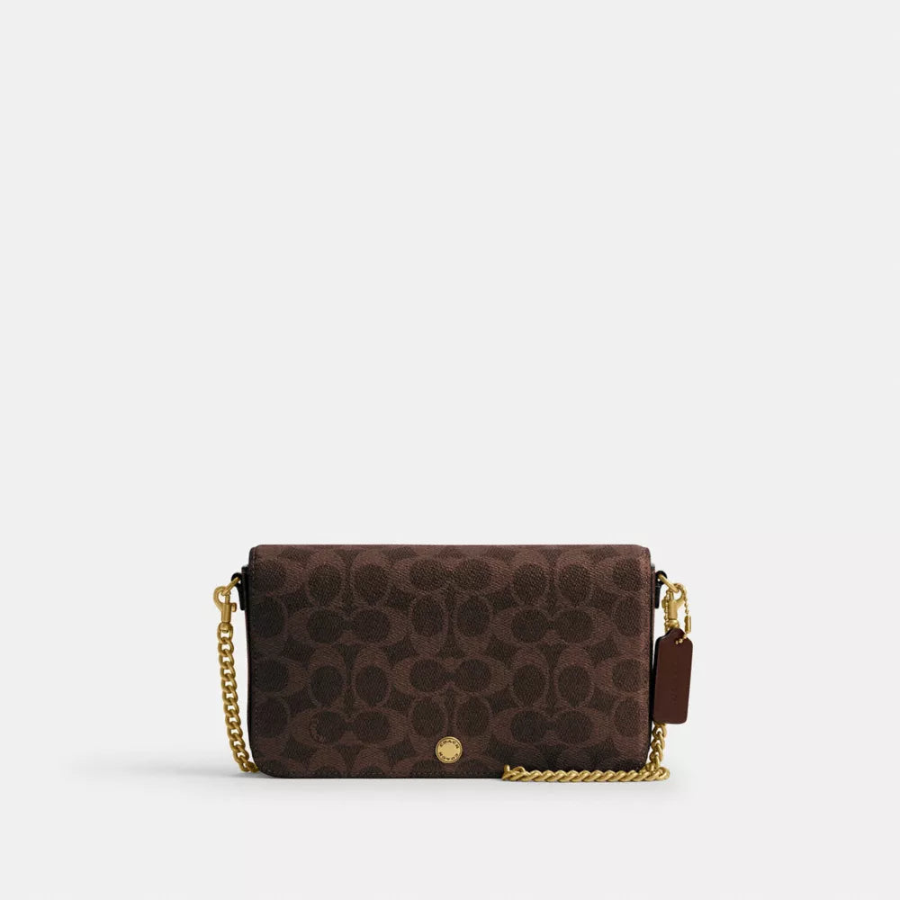 Coach Mila 2-in-1 Crossbody Bag + Cardholder - Maple Canvas Signature