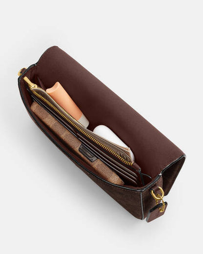 Coach Mila 2-in-1 Crossbody Bag + Cardholder - Maple Canvas Signature