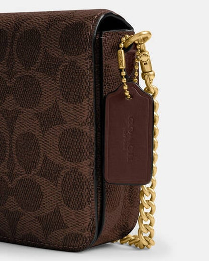 Coach Mila 2-in-1 Crossbody Bag + Cardholder - Maple Canvas Signature