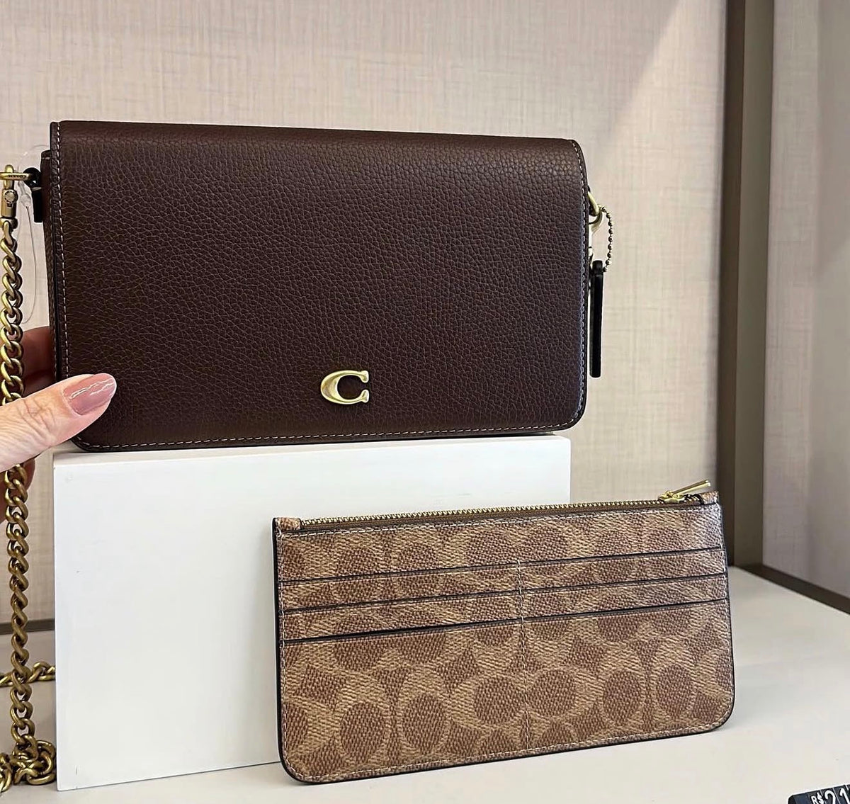 Coach Mila 2-in-1 Crossbody Bag + Cardholder - Maple Plain