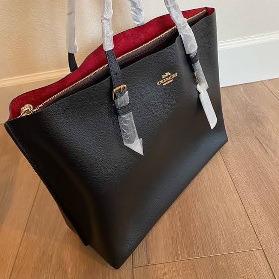 Coach Mollie Tote Bag Large - Black