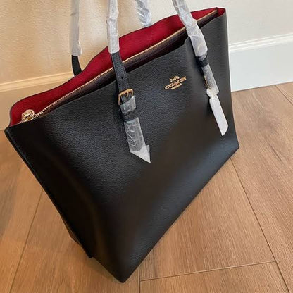 Coach Mollie Tote Bag Large - Black