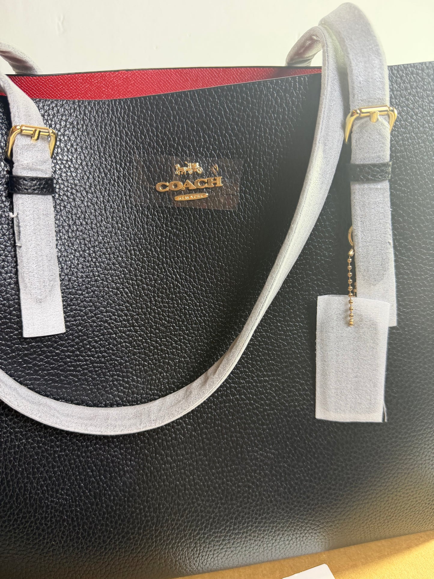 Coach Mollie Tote Bag Large - Black