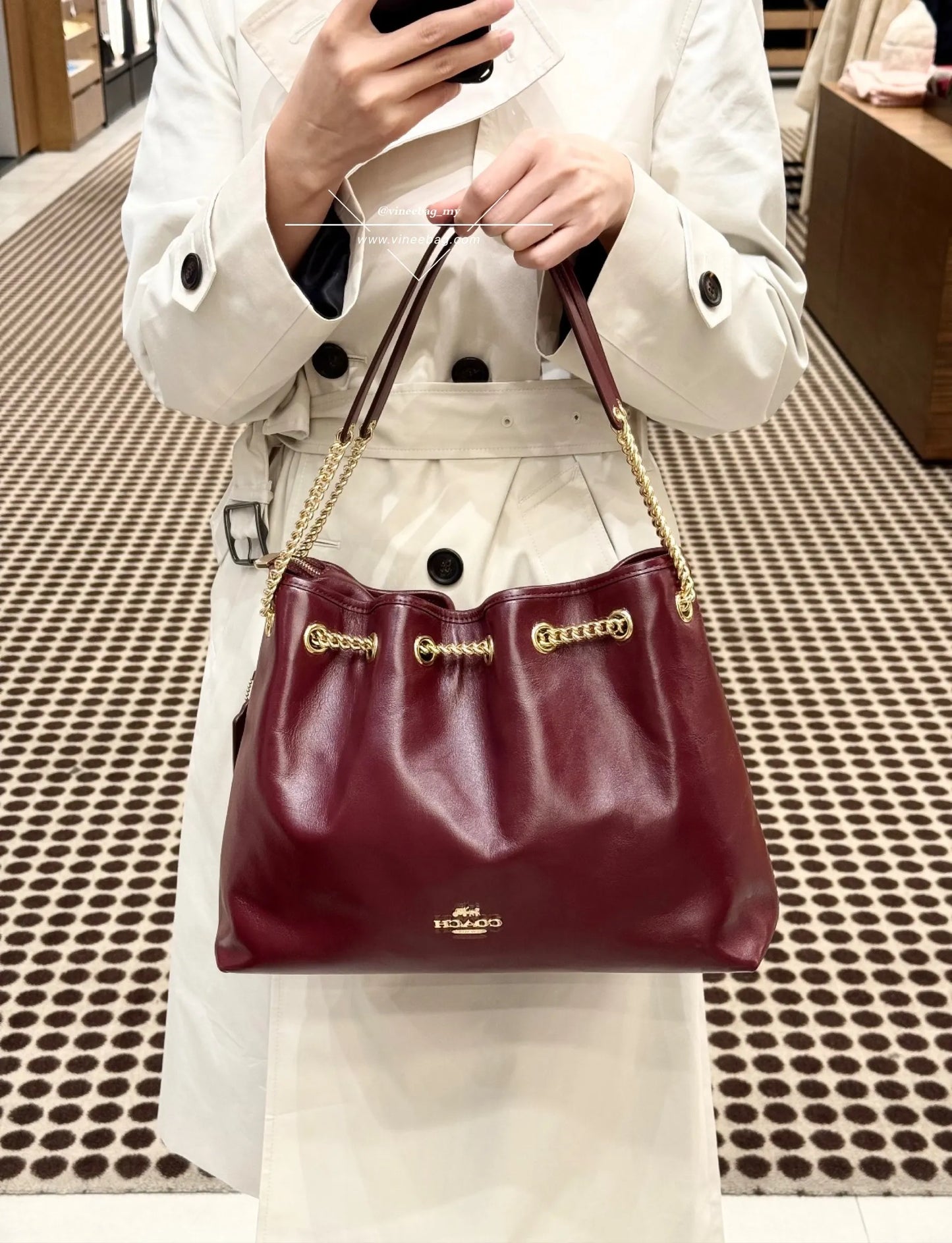 Coach Evelyn Shoulder Bag