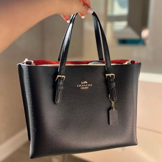 Coach Mollie Tote 25 Small - Black