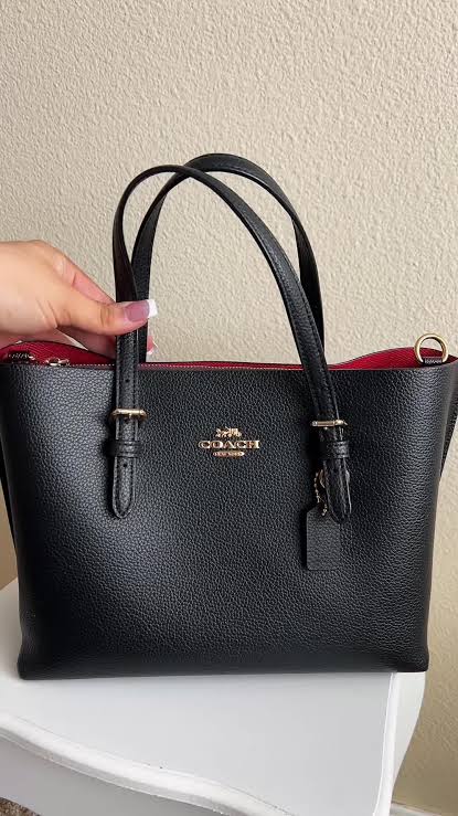 Coach Mollie Tote 25 Small - Black