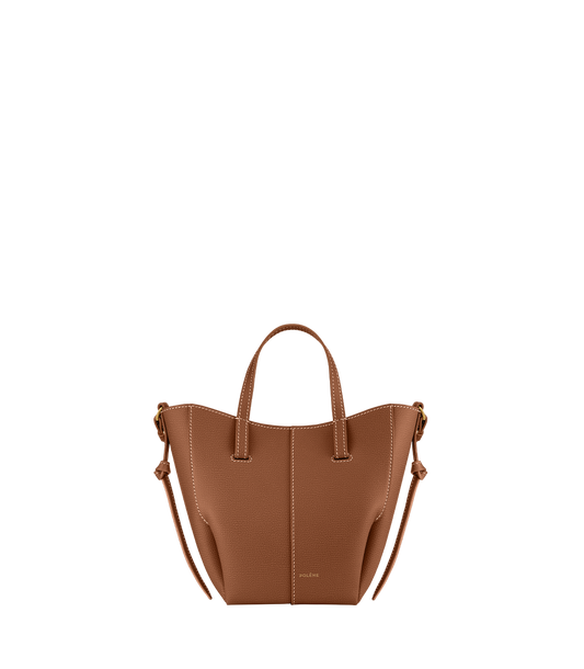 Polene Cyme Nano Tote - Camel Brown