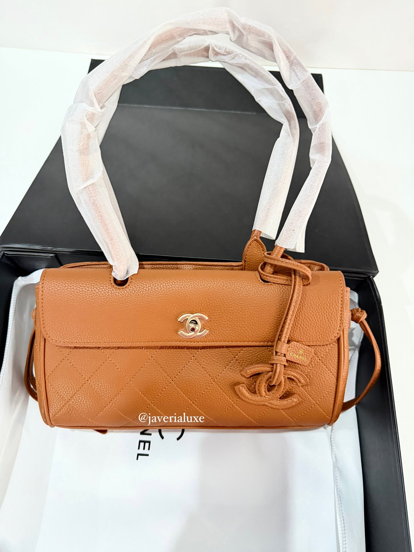 Chanel Vintage Cerf Small Tote 2026 Collection - Brown
