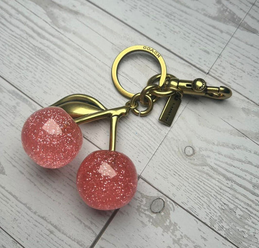 COACH® | Pink Cherry Charm