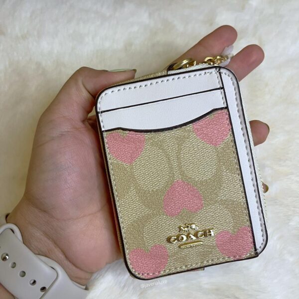 COACH® Zip Card Case with Chain